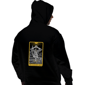 Shirts Pullover Hoodies, Unisex / Small / Black Tarot The Hanged Man