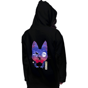 Daily_Deal_Shirts Pullover Hoodies, Unisex / Small / Black Kiki's Landscape