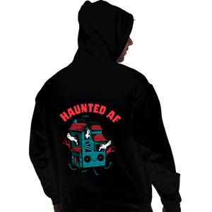 Secret_Shirts Pullover Hoodies, Unisex / Small / Black Haunted AF