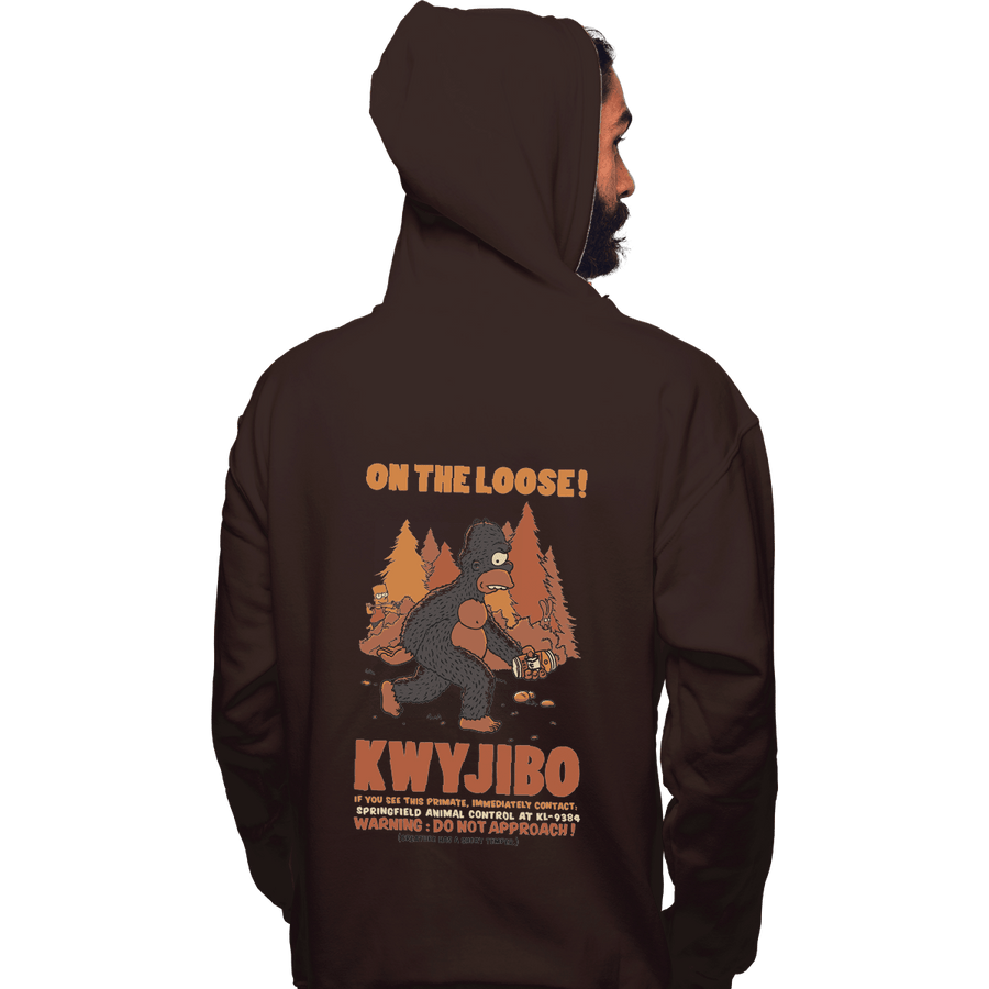 Shirts Zippered Hoodies, Unisex / Small / Dark Chocolate Kwyjibo