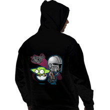 Load image into Gallery viewer, Shirts Pullover Hoodies, Unisex / Small / Black Zim Djarin
