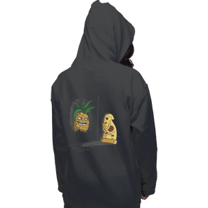 Shirts Pullover Hoodies, Unisex / Small / Charcoal Here's Pineapple
