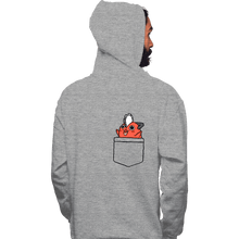 Load image into Gallery viewer, Secret_Shirts Pullover Hoodies, Unisex / Small / Sports Grey Pocket Pochita
