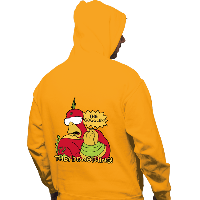 Secret_Shirts Pullover Hoodies, Unisex / Small / Gold The Goggles!