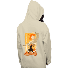 Load image into Gallery viewer, Shirts Pullover Hoodies, Unisex / Small / Sand Hammer Nail And Strawdoll

