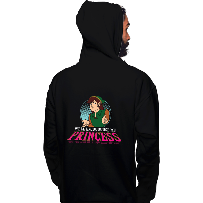 Daily_Deal_Shirts Pullover Hoodies, Unisex / Small / Black Well Excuse Me Princess!