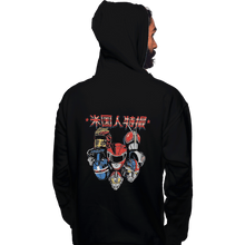 Load image into Gallery viewer, Shirts Zippered Hoodies, Unisex / Small / Black American Toku
