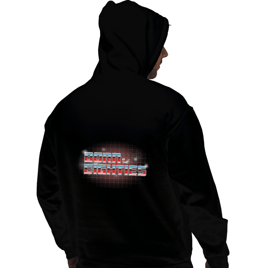 Shirts Zippered Hoodies, Unisex / Small / Black Born In The Eighties