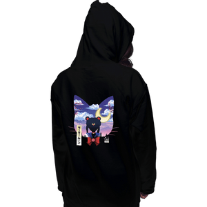 Daily_Deal_Shirts Pullover Hoodies, Unisex / Small / Black Sailor Landscape