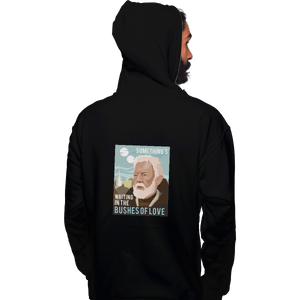 Shirts Zippered Hoodies, Unisex / Small / Black Bushes Of Love