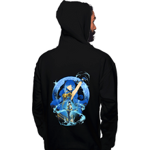 Load image into Gallery viewer, Shirts Pullover Hoodies, Unisex / Small / Black Valley Orchid Yelan
