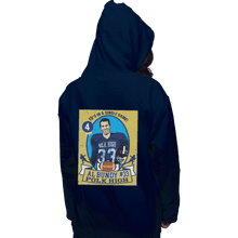 Load image into Gallery viewer, Shirts Pullover Hoodies, Unisex / Small / Navy Al Bundy Trading Card
