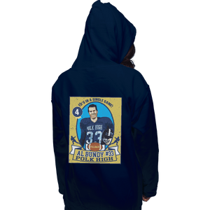 Shirts Pullover Hoodies, Unisex / Small / Navy Al Bundy Trading Card