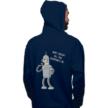 Load image into Gallery viewer, Shirts Pullover Hoodies, Unisex / Small / Navy Disappointed
