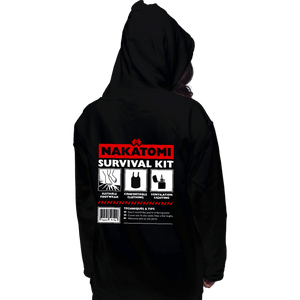 Daily_Deal_Shirts Pullover Hoodies, Unisex / Small / Black Nakatomi Survival Kit