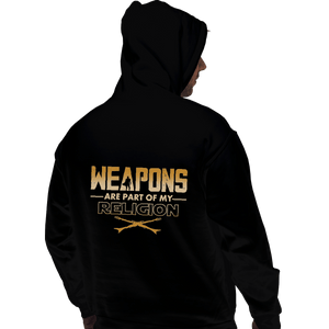 Shirts Zippered Hoodies, Unisex / Small / Black Weapons