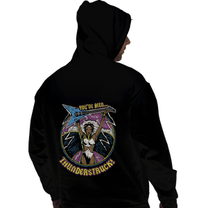 Daily_Deal_Shirts Pullover Hoodies, Unisex / Small / Black Thunderstruck