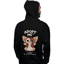 Load image into Gallery viewer, Shirts Pullover Hoodies, Unisex / Small / Black Adopt Me
