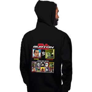 Daily_Deal_Shirts Pullover Hoodies, Unisex / Small / Black Burton Fighter