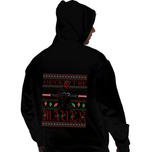 Daily_Deal_Shirts Pullover Hoodies, Unisex / Small / Black Deck The Mauls