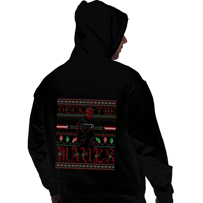 Daily_Deal_Shirts Pullover Hoodies, Unisex / Small / Black Deck The Mauls