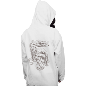 Shirts Pullover Hoodies, Unisex / Small / White Hufflepuff Don't Care