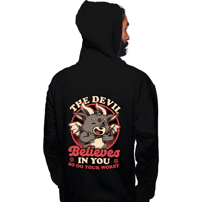 Secret_Shirts Pullover Hoodies, Unisex / Small / Black Devils Believe In You