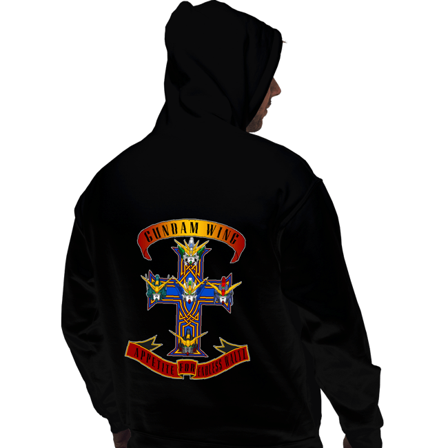 Shirts Pullover Hoodies, Unisex / Small / Black Gundam Wing