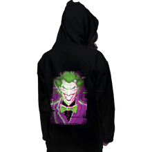 Load image into Gallery viewer, Daily_Deal_Shirts Pullover Hoodies, Unisex / Small / Black Glitch Joker
