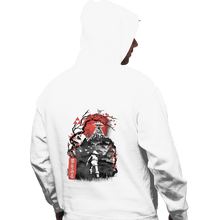 Load image into Gallery viewer, Daily_Deal_Shirts Pullover Hoodies, Unisex / Small / White Sumie Awakening
