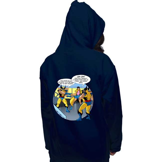 Secret_Shirts Pullover Hoodies, Unisex / Small / Navy Will the Real Wolverine Please Stand Up