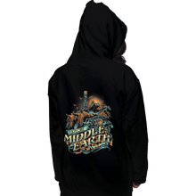 Load image into Gallery viewer, Shirts Pullover Hoodies, Unisex / Small / Black To The Forgotten World We Go
