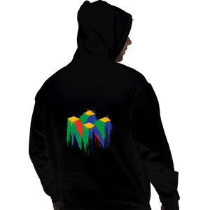 Secret_Shirts Pullover Hoodies, Unisex / Small / Black N64 Splashes