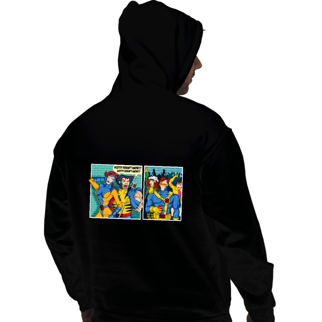 Secret_Shirts Pullover Hoodies, Unisex / Small / Black He Doesn't Know