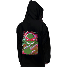 Load image into Gallery viewer, Daily_Deal_Shirts Pullover Hoodies, Unisex / Small / Black Glitch Raphael

