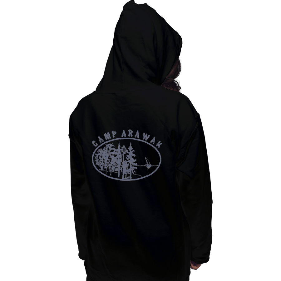 Shirts Pullover Hoodies, Unisex / Small / Black Camp Arawak