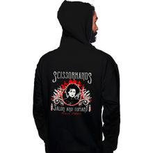 Load image into Gallery viewer, Secret_Shirts Pullover Hoodies, Unisex / Small / Black Scissorhands
