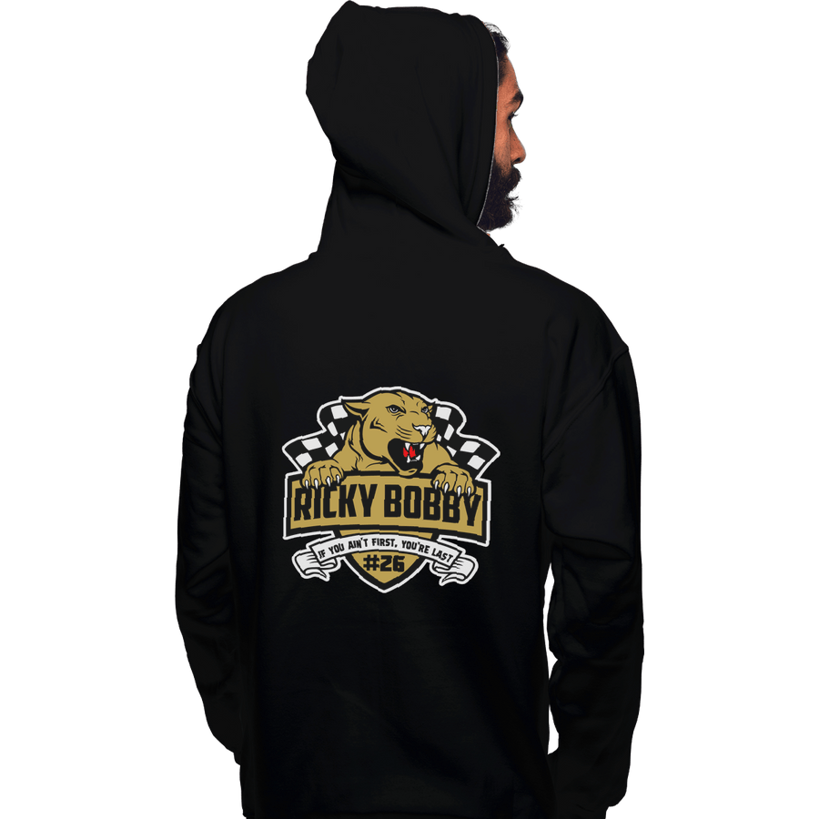 Shirts Zippered Hoodies, Unisex / Small / Black Ricky Bobby