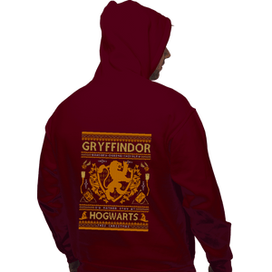Shirts Pullover Hoodies, Unisex / Small / Maroon GRYFFINDOR Sweater