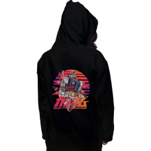 Load image into Gallery viewer, Shirts Zippered Hoodies, Unisex / Small / Black Gundam RX 78 Retro
