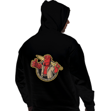 Load image into Gallery viewer, Shirts Pullover Hoodies, Unisex / Small / Black The Right Hand Of Approval
