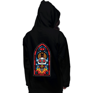 Daily_Deal_Shirts Pullover Hoodies, Unisex / Small / Black Lamb Stained Glass