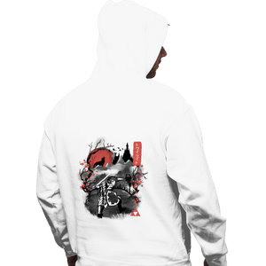 Daily_Deal_Shirts Pullover Hoodies, Unisex / Small / White Sumie Twilight