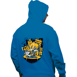 Daily_Deal_Shirts Pullover Hoodies, Unisex / Small / Sapphire Chainsaw Power