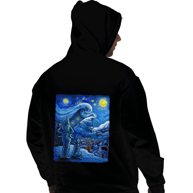 Secret_Shirts Pullover Hoodies, Unisex / Small / Black Starry Crumpit