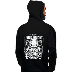 Shirts Pullover Hoodies, Unisex / Small / Black Frog