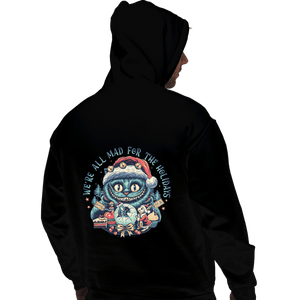 Secret_Shirts Pullover Hoodies, Unisex / Small / Black Christmas Cat
