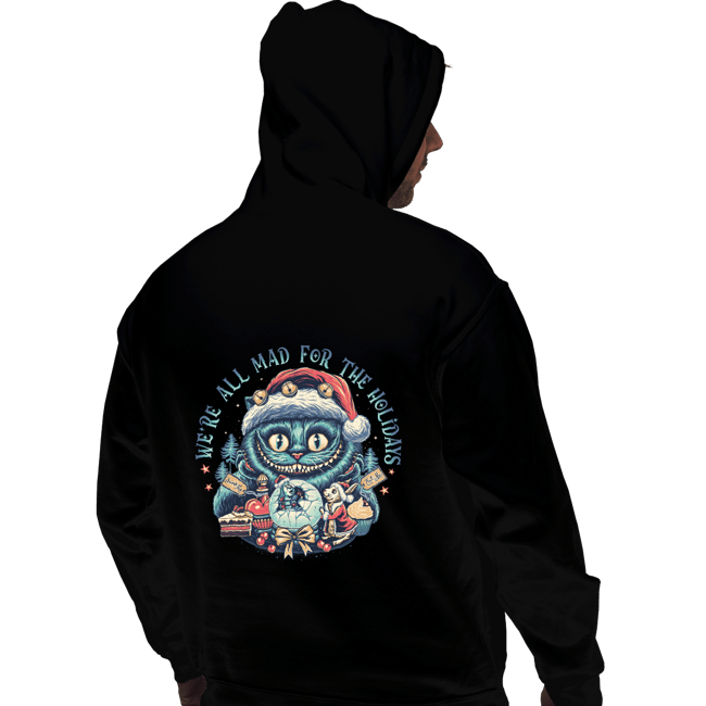 Secret_Shirts Pullover Hoodies, Unisex / Small / Black Christmas Cat