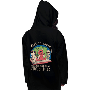 Daily_Deal_Shirts Pullover Hoodies, Unisex / Small / Black Going On An Adventure