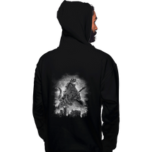 Load image into Gallery viewer, Shirts Pullover Hoodies, Unisex / Small / Black Guitarzilla
